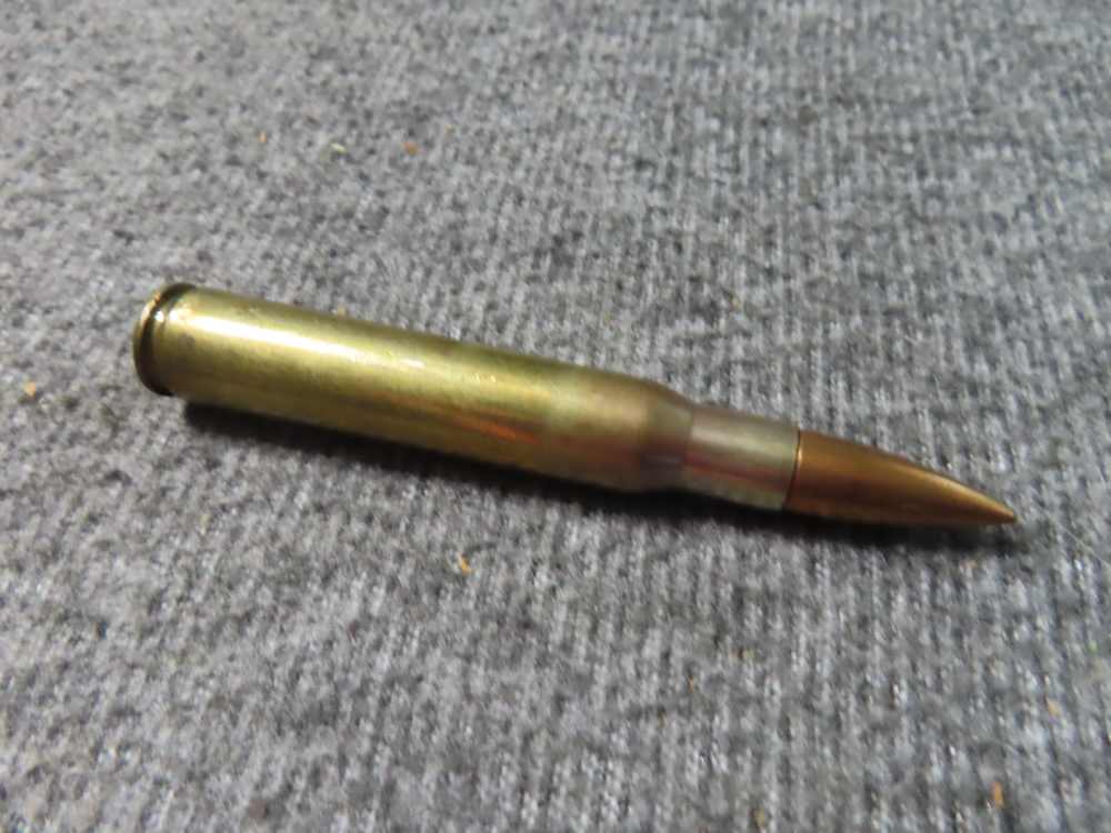 32 ROUNDS & (4) M1 GARAND EN BLOC CLIPS OF 30/06 AMMO-CLEAN-img-2