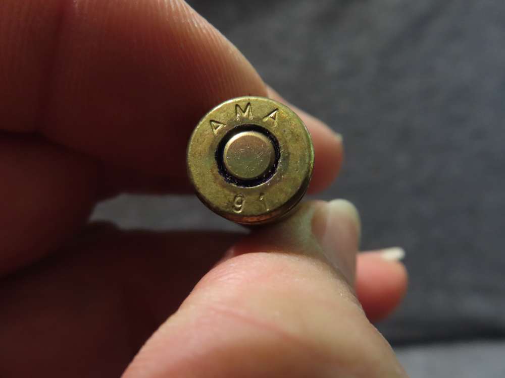 32 ROUNDS & (4) M1 GARAND EN BLOC CLIPS OF 30/06 AMMO-CLEAN-img-3