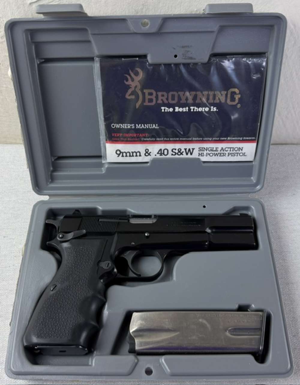 Browning Hi Power 40 S&W 4 21/32" W/Bow-img-22