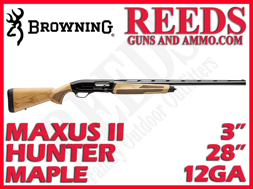 Browning Maxus II Hunter Maple 12 Ga 3in 28in 011778204-img-0