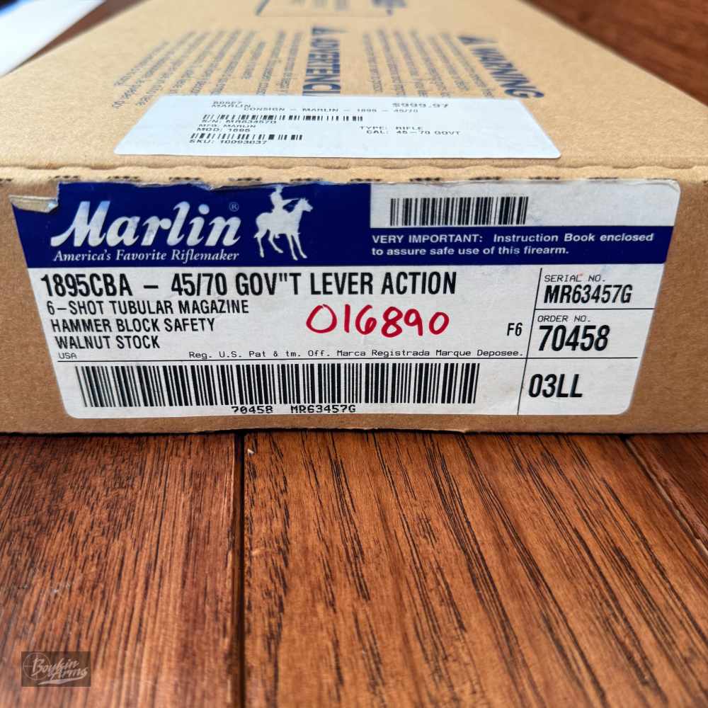 Beautiful Marlin 1895 CBA Cowboy 45-70 Octagon Barrel 18.5" NIB-img-34