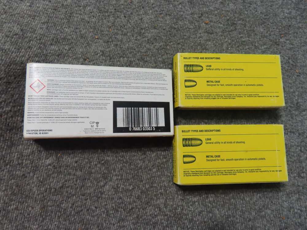3 BOXES 150 ROUNDS REMINGTON & BLAZER MADE .32 AUTO CALIBER AMMUNITION-img-7