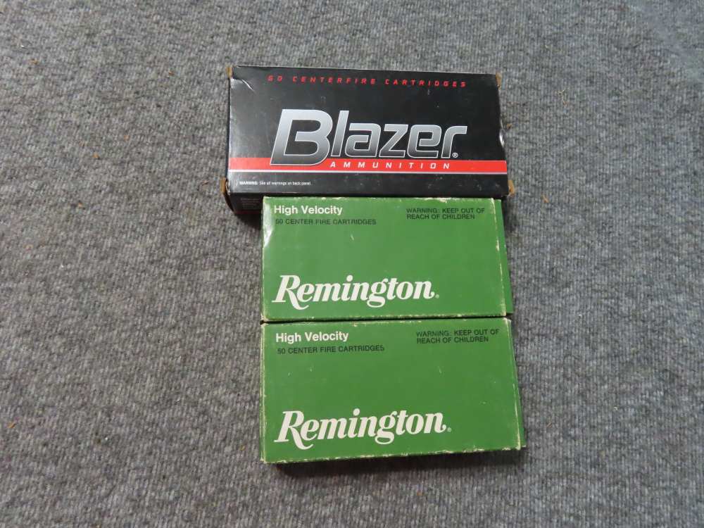 3 BOXES 150 ROUNDS REMINGTON & BLAZER MADE .32 AUTO CALIBER AMMUNITION-img-8