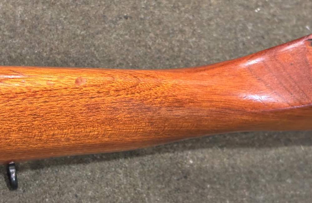 Used - Chinese Type 56 SKS Spike Bayonet Groove Wood Stock - Very Good -img-52