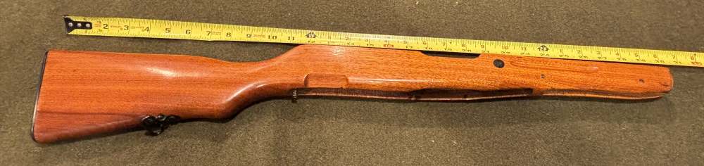 Used - Chinese Type 56 SKS Spike Bayonet Groove Wood Stock - Very Good -img-0