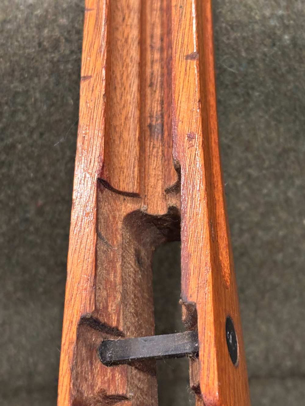 Used - Chinese Type 56 SKS Spike Bayonet Groove Wood Stock - Very Good -img-74