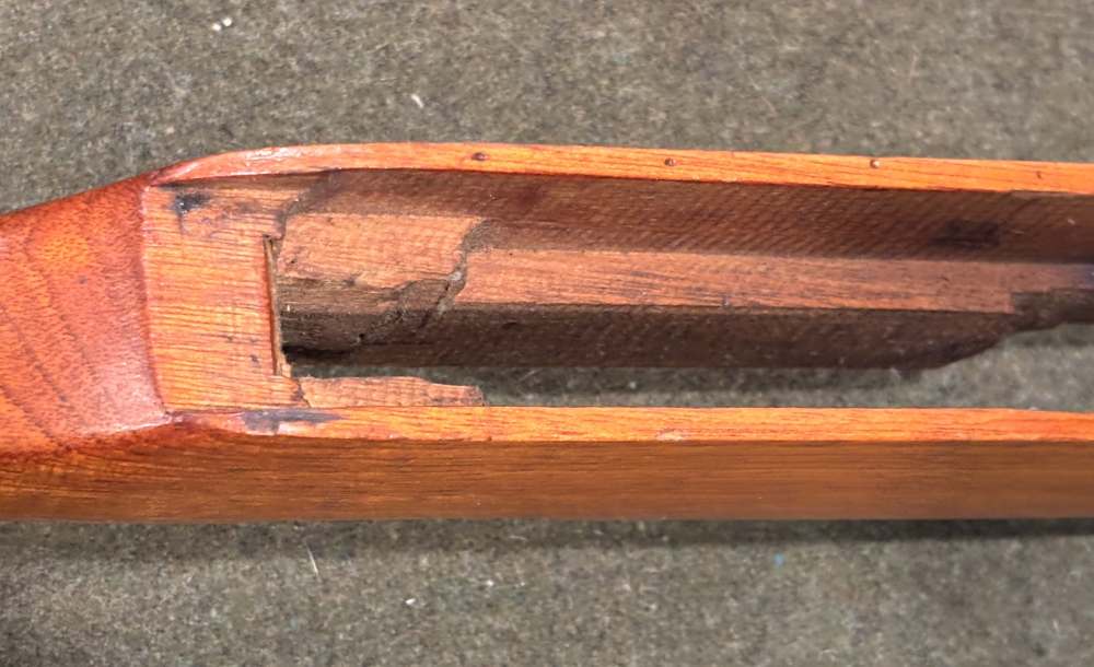 Used - Chinese Type 56 SKS Spike Bayonet Groove Wood Stock - Very Good -img-54