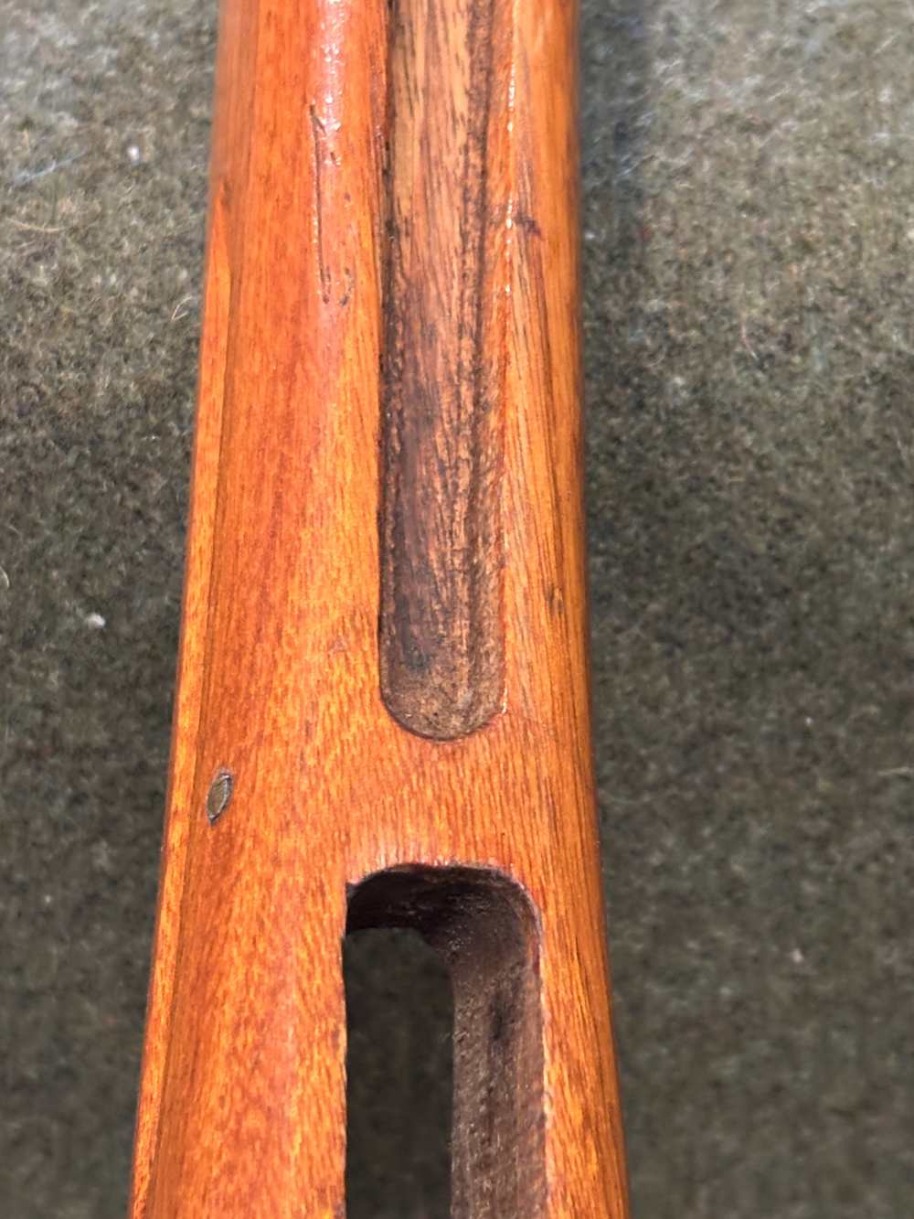 Used - Chinese Type 56 SKS Spike Bayonet Groove Wood Stock - Very Good -img-23