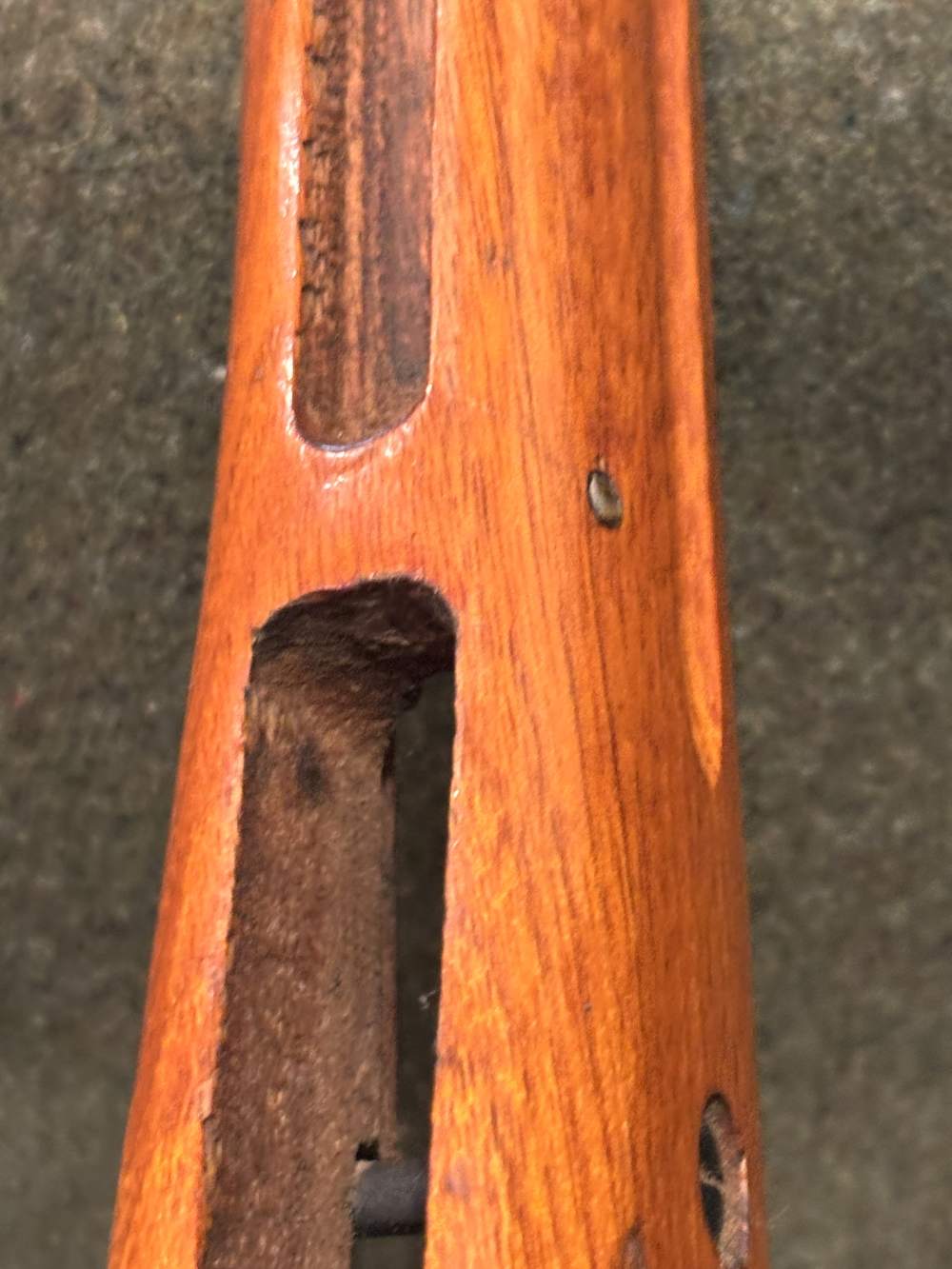 Used - Chinese Type 56 SKS Spike Bayonet Groove Wood Stock - Very Good -img-30