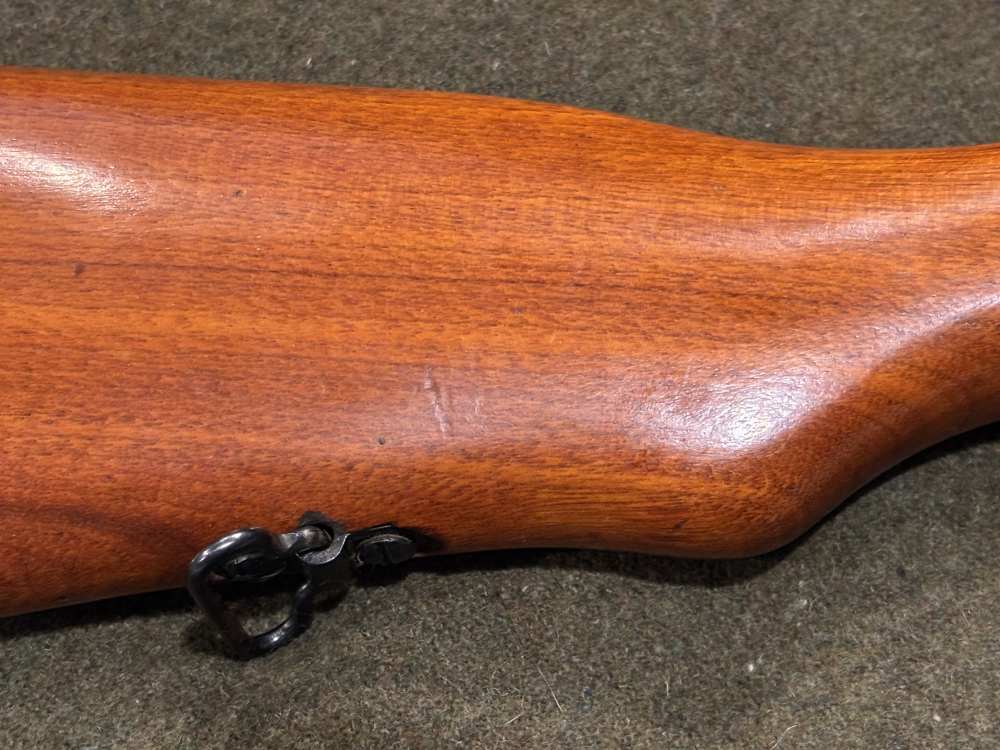 Used - Chinese Type 56 SKS Spike Bayonet Groove Wood Stock - Very Good -img-2