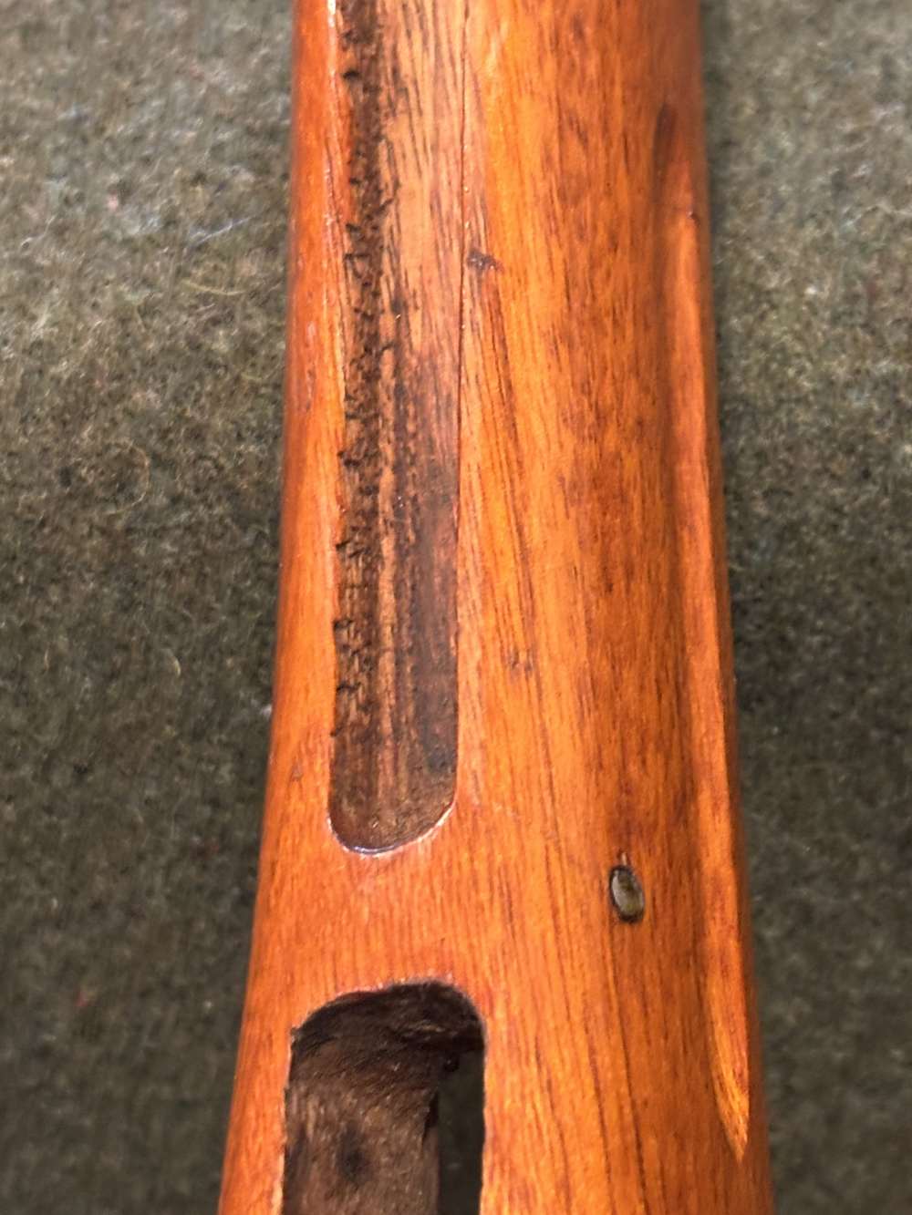 Used - Chinese Type 56 SKS Spike Bayonet Groove Wood Stock - Very Good -img-29