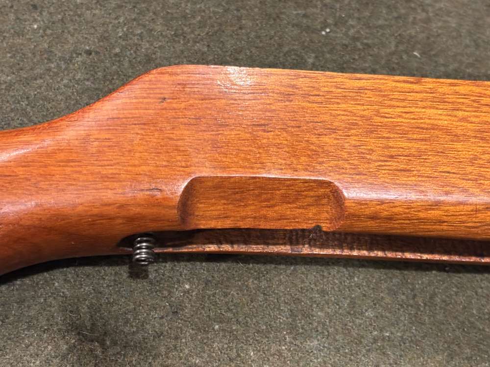 Used - Chinese Type 56 SKS Spike Bayonet Groove Wood Stock - Very Good -img-4