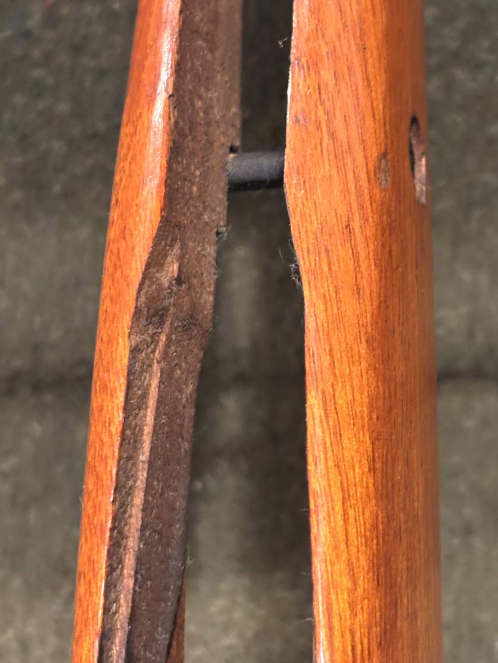 Used - Chinese Type 56 SKS Spike Bayonet Groove Wood Stock - Very Good -img-32