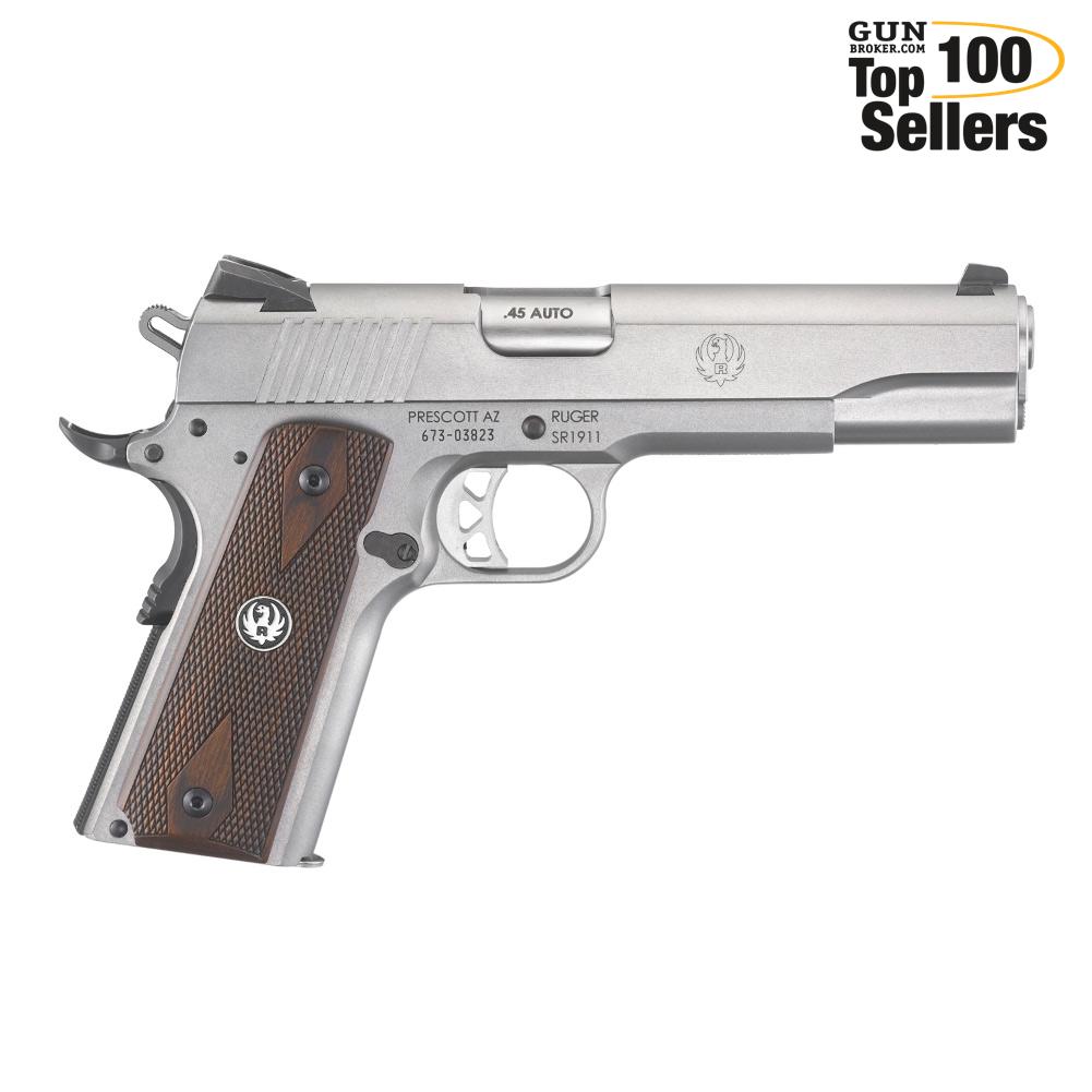 RUGER SR1911 45 ACP 5in 8rd Semi-Auto Pistol (6700)-img-0
