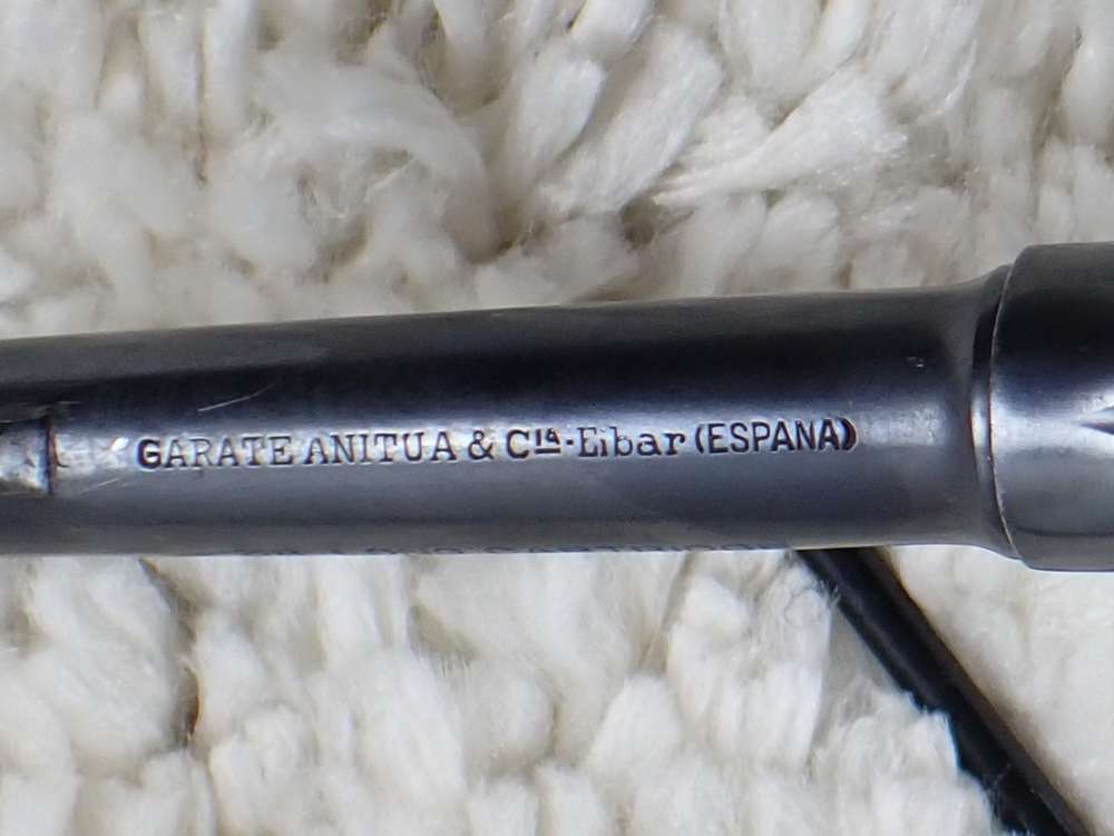 Vintage Spanish Garate Anitua & Cia "Detective" 38 LC 4" Mfg Early 1920's-img-8