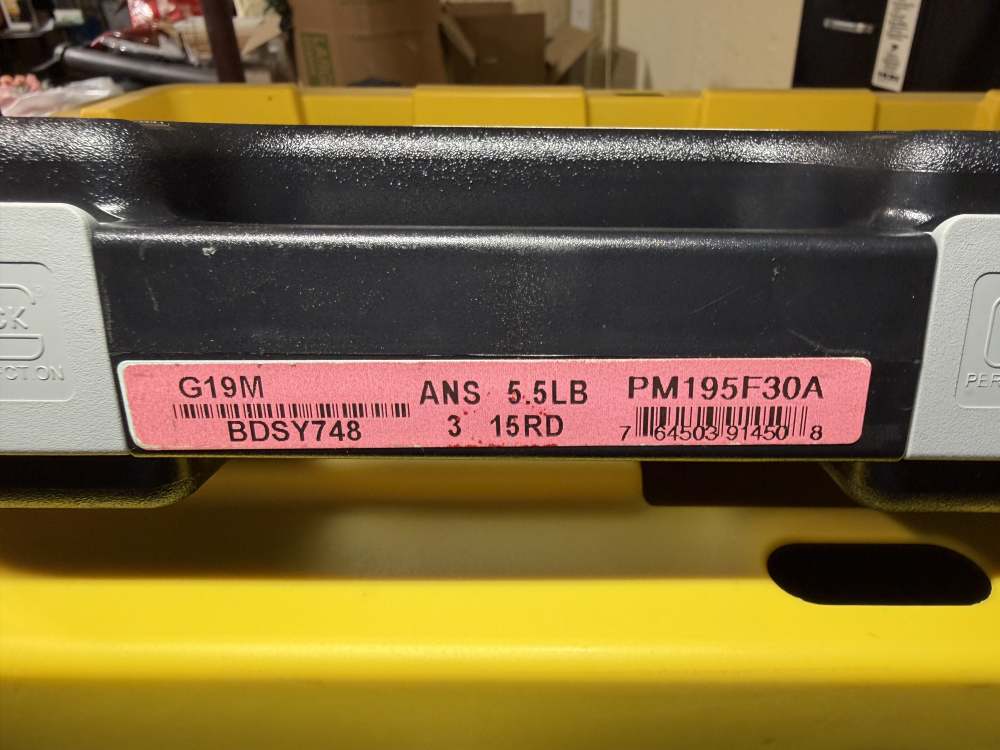 Factory FBI GLOCK 19M with NDLC Internals [EXTREMELY RARE!]-img-10