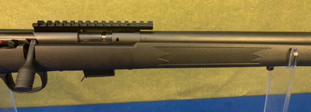 Savage 93 22 WMR 16.5" Barrel Bolt Action Rifle with Pic Rail Optic Mount-img-2