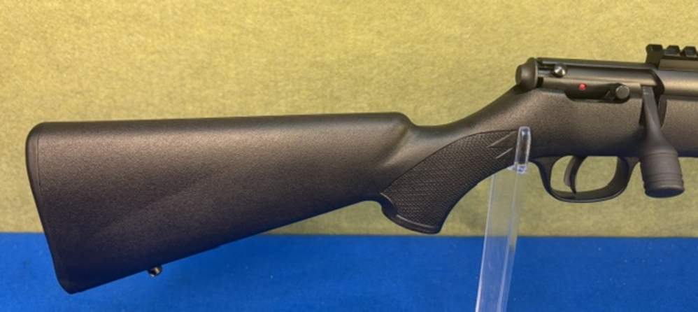 Savage 93 22 WMR 16.5" Barrel Bolt Action Rifle with Pic Rail Optic Mount-img-1
