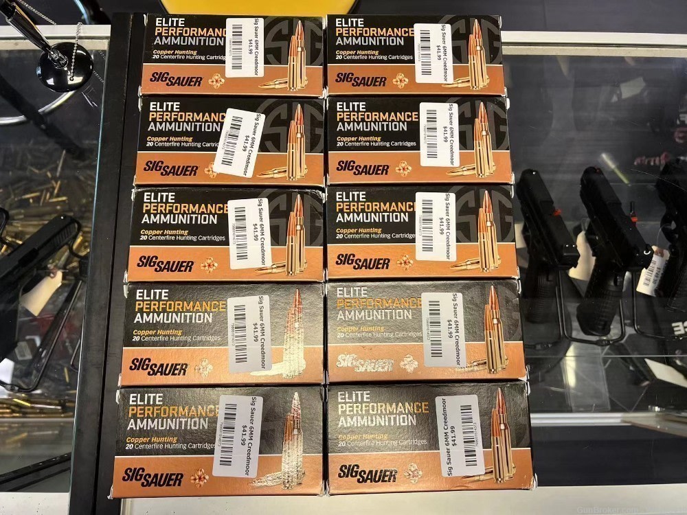 Sig Sauer E6MMCH120 Elite Copper Hunting 6mm Creedmoor 80 gr-img-0