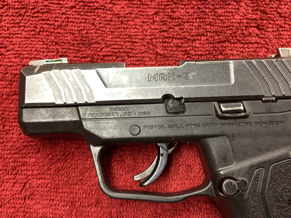 Ruger Max-9 9MM Luger + 2 -Magazines - NO CC FEES!-img-8