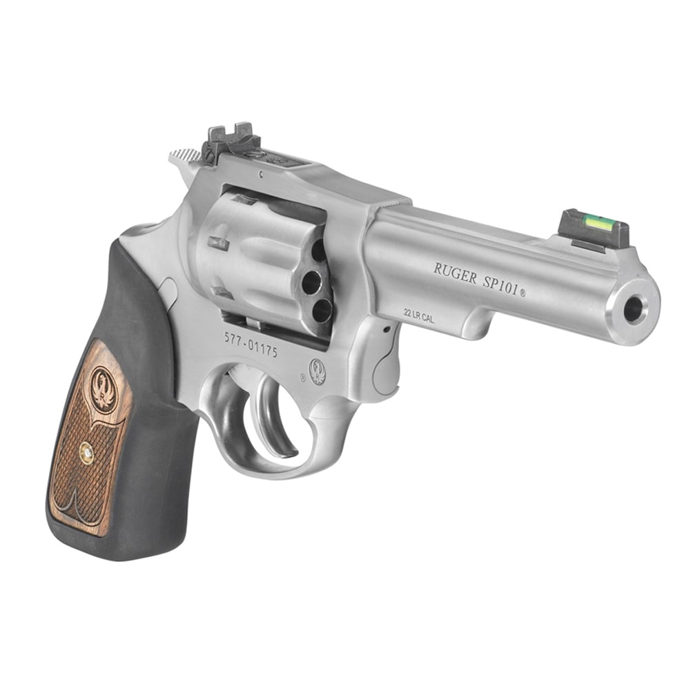 RUGER SP101 22LR 4.2in 8rd Satin Stainless Revolver (5765)-img-2