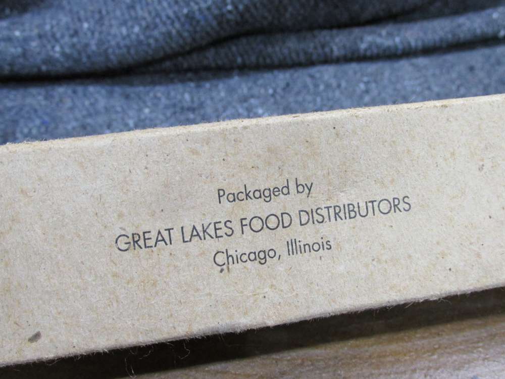 ORIGINAL WWII ERA U.S. ARMY FIELD K-RATION BREAKFAST BOX, INTERNAL/EXTERNAL-img-3