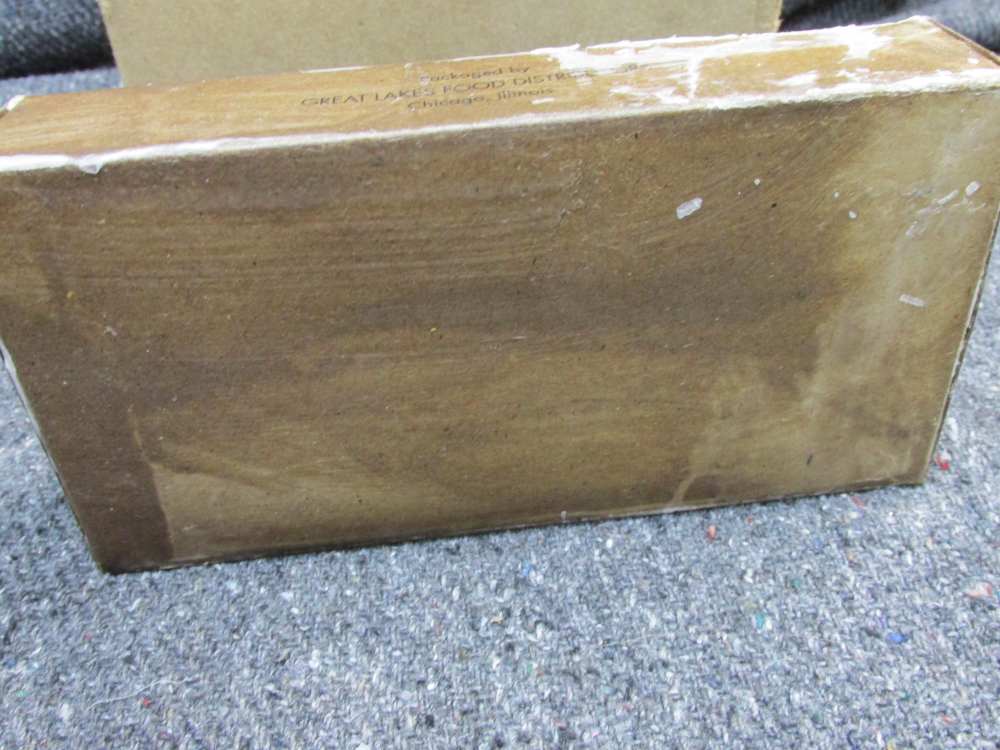 ORIGINAL WWII ERA U.S. ARMY FIELD K-RATION BREAKFAST BOX, INTERNAL/EXTERNAL-img-6