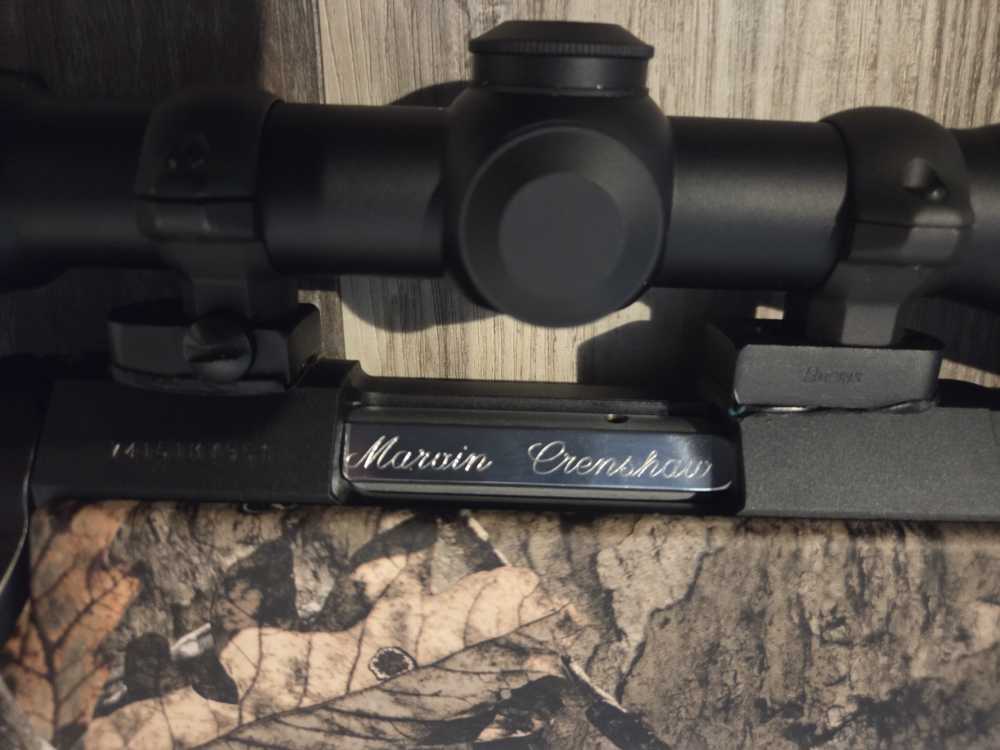 Browning A-Bolt .223 riffle Mossy oaks camo-img-1