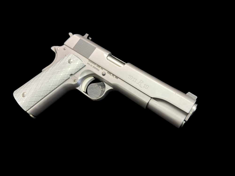 AWESOME, REMINGTON 1911 R1 STAINLESS .45 ACP ORIGINAL BOX & PAPERS -img-13