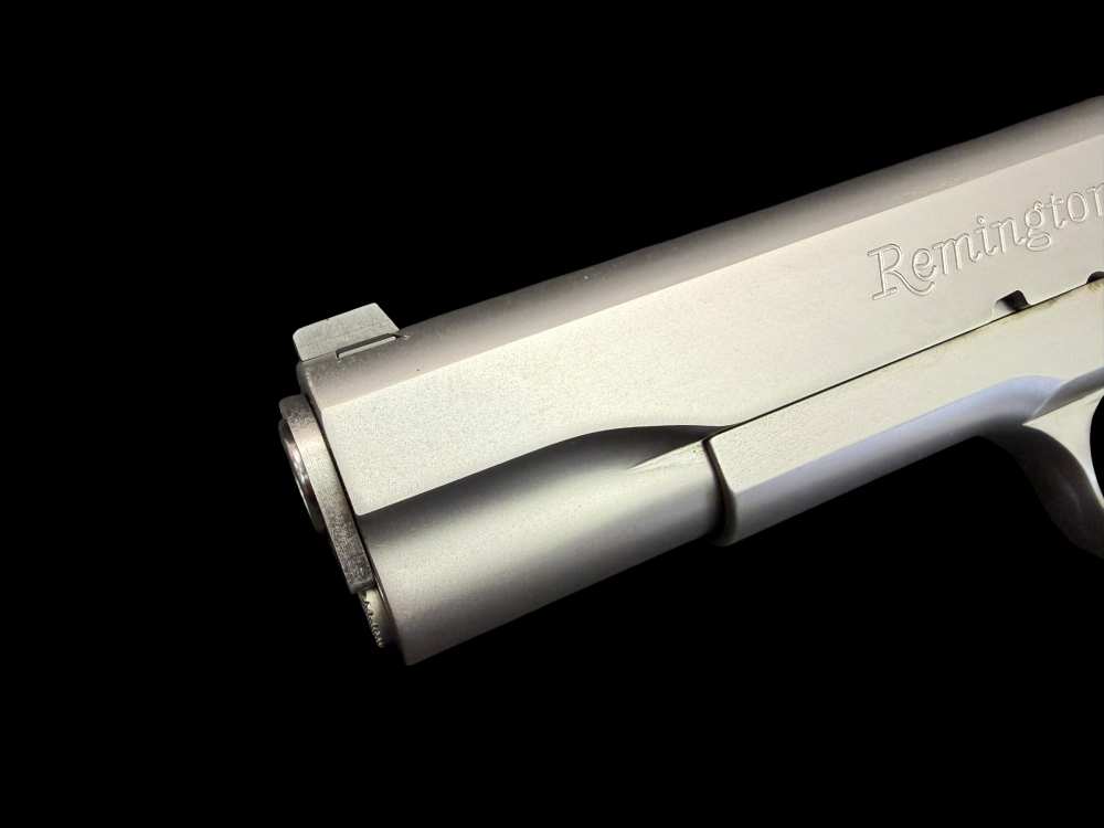 AWESOME, REMINGTON 1911 R1 STAINLESS .45 ACP ORIGINAL BOX & PAPERS -img-7