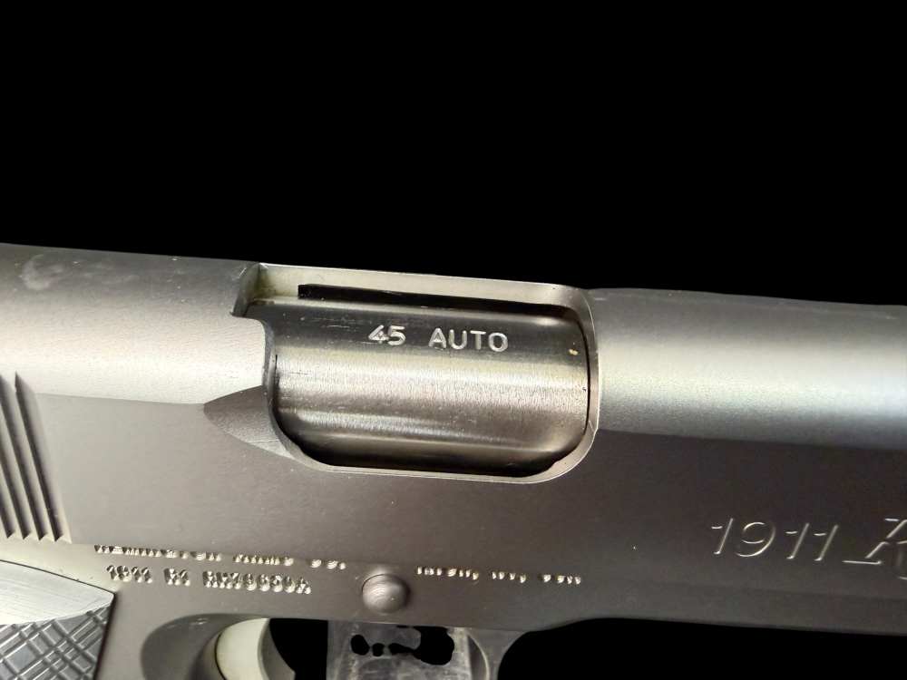 AWESOME, REMINGTON 1911 R1 STAINLESS .45 ACP ORIGINAL BOX & PAPERS -img-19