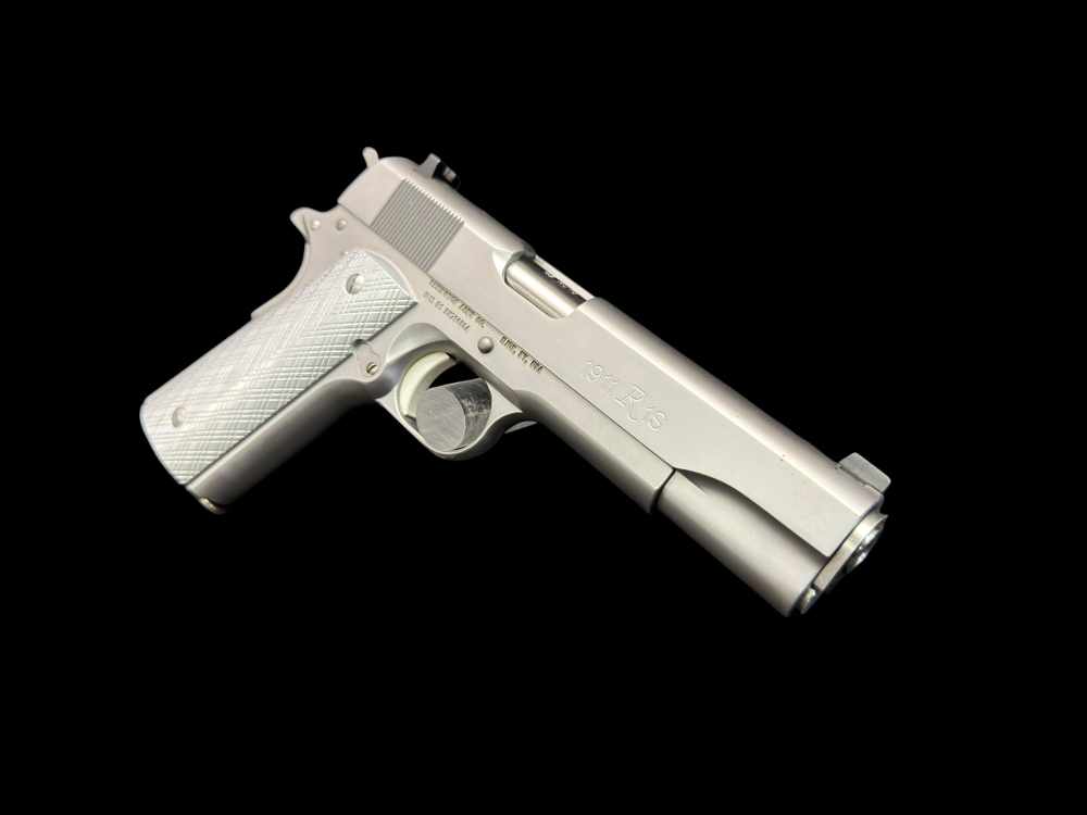 AWESOME, REMINGTON 1911 R1 STAINLESS .45 ACP ORIGINAL BOX & PAPERS -img-12