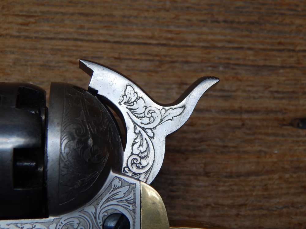 Armi San Marco 1851 Navy .36 Wild Bill Hickok tribute pistol Cased/extras-img-13