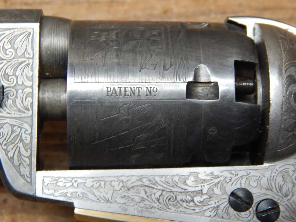 Armi San Marco 1851 Navy .36 Wild Bill Hickok tribute pistol Cased/extras-img-11