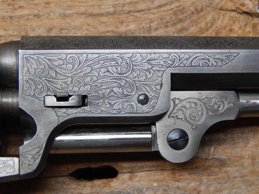 Armi San Marco 1851 Navy .36 Wild Bill Hickok tribute pistol Cased/extras-img-12