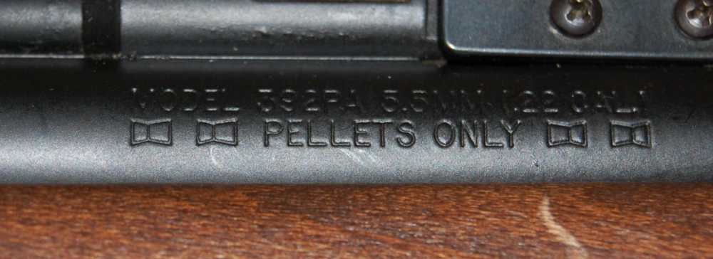Vintage Crosman Model 392PA Multi-Pump Air Rifle .22 Caliber Pellet-img-2