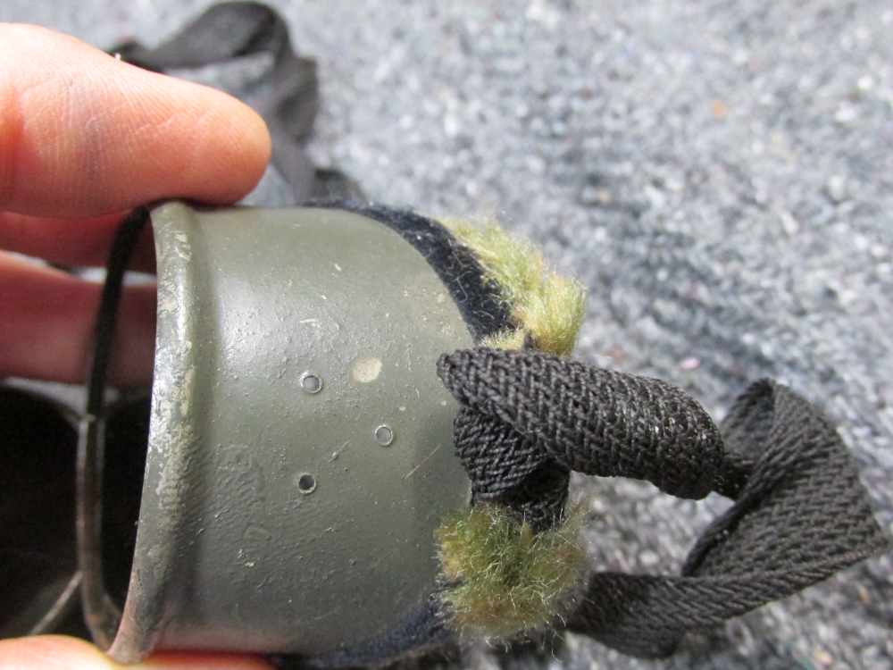 ORIGINAL WWII U.S. ARMY SKI AND MOUNTAIN GOGGLES WITH STRING TIE-img-6