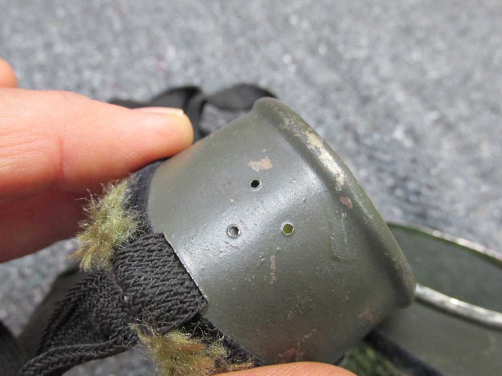 ORIGINAL WWII U.S. ARMY SKI AND MOUNTAIN GOGGLES WITH STRING TIE-img-7