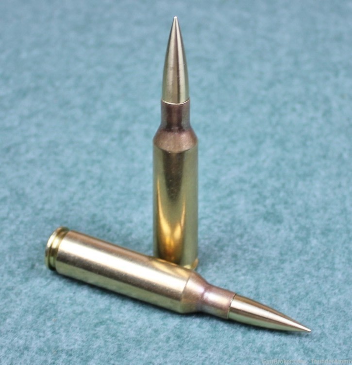 One .416 Barrett Inert Display Dummy Round Brass Projectile-img-1