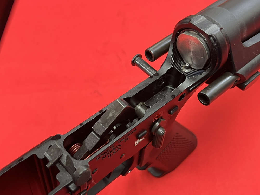 Spike's Tactical ST-15 AR-15 5.56mm 14.5 pinned & welded Surefire Warcomp-img-12