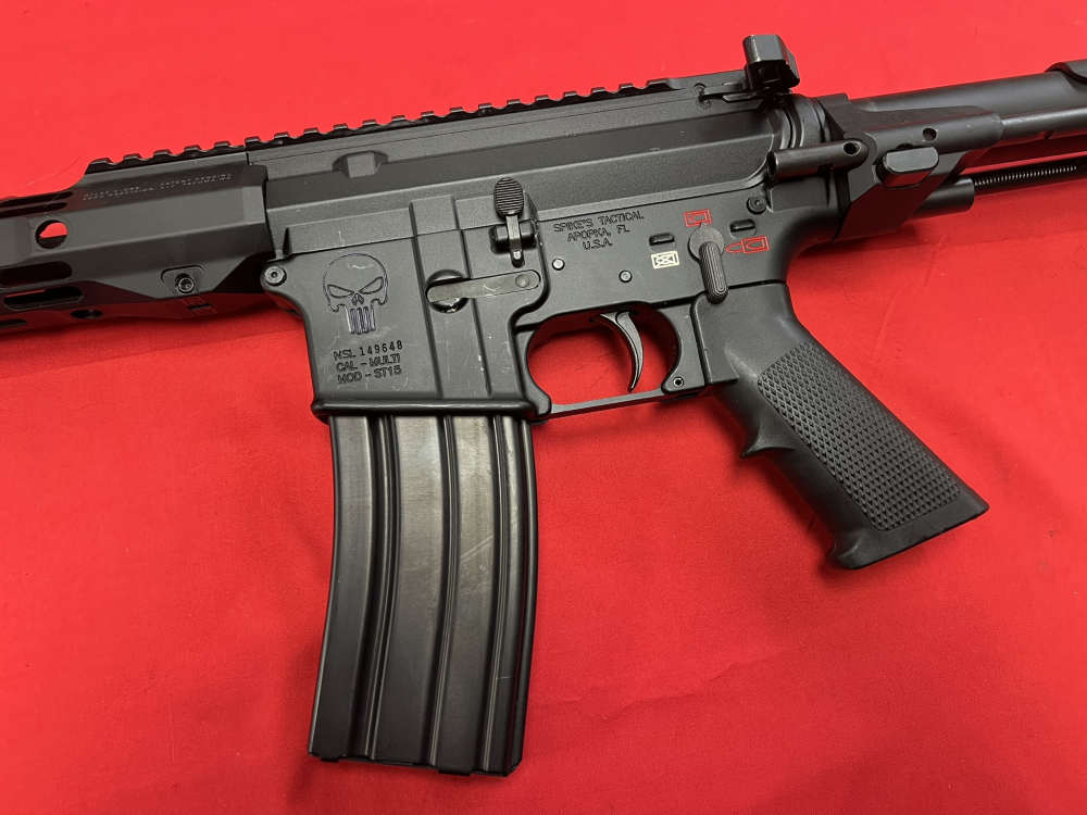 Spike's Tactical ST-15 AR-15 5.56mm 14.5 pinned & welded Surefire Warcomp-img-4