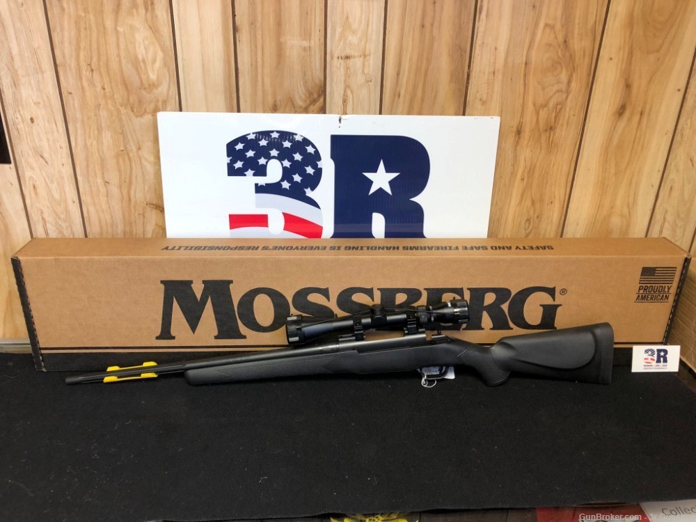Mossberg Patriot Super Bantam 243 Win New in Box with 3-9x40 Scope NIB-img-0