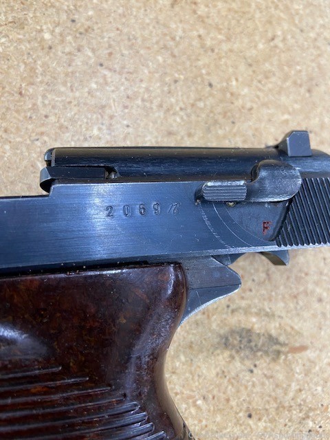 German WWII Mauser P38, BYF43, with Issued Holster!-img-1