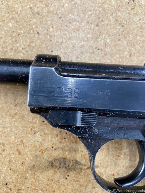 German WWII Mauser P38, BYF43, with Issued Holster!-img-19