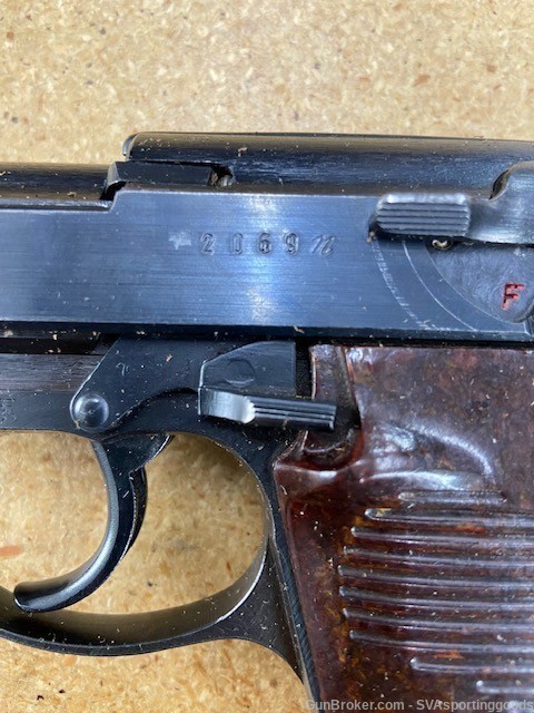 German WWII Mauser P38, BYF43, with Issued Holster!-img-21
