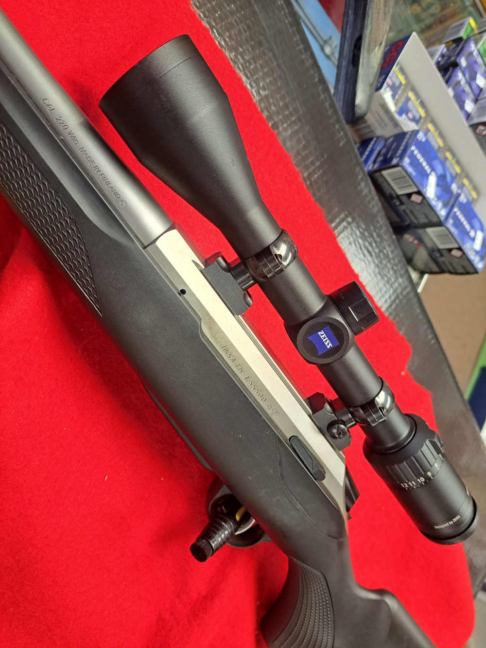 TIKKA T3X STAINLESS 270 WIN W/ ZEISS TERRA SCOPE-img-1