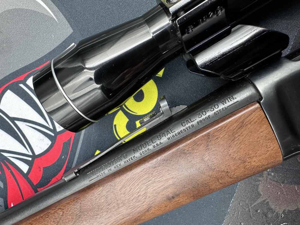 1987 Winchester Model 94AE .30-30 Win 20" Barrel New Haven w/ Scope -img-7