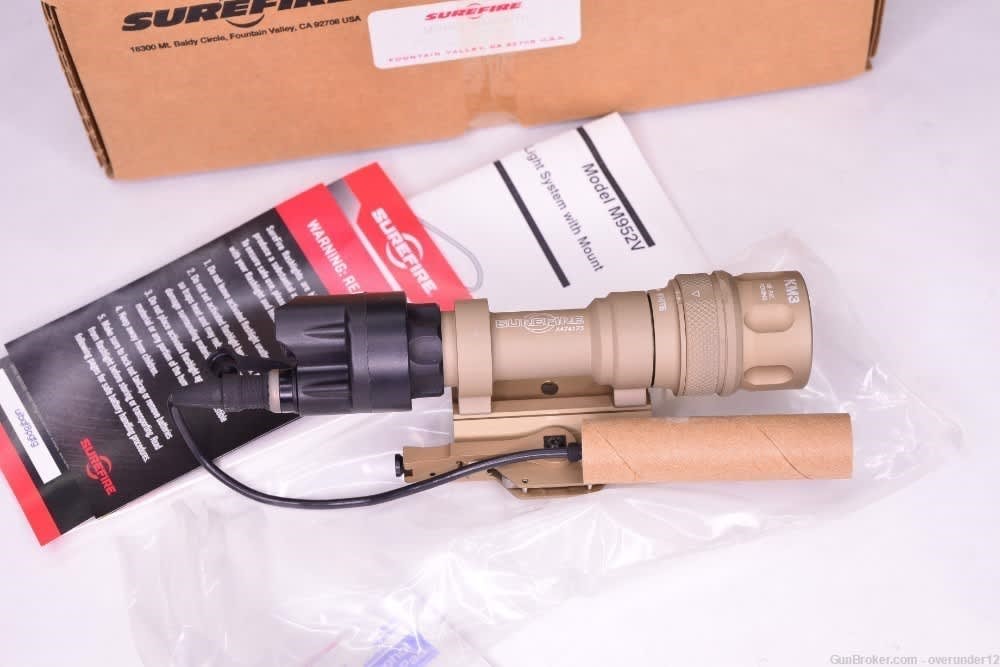 NEW Surefire M952-V AR15 Tactical Flashlight with KM3 Vampire LED IR Head -img-12