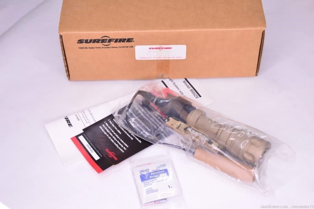 NEW Surefire M952-V AR15 Tactical Flashlight with KM3 Vampire LED IR Head -img-18