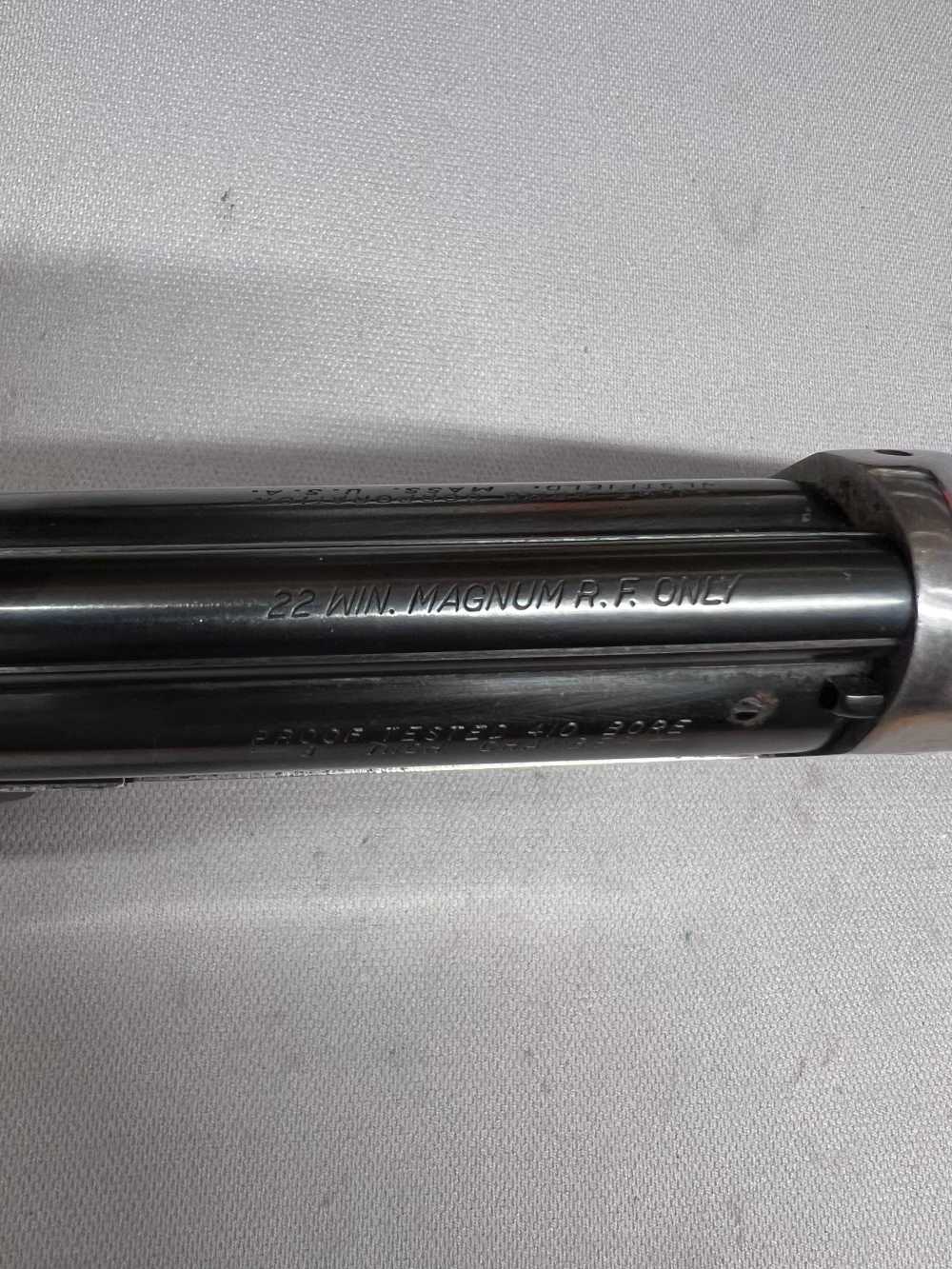 Savage 24B combo 22 WMR / 410 Bore 24" blued barrels / wood stock-img-36